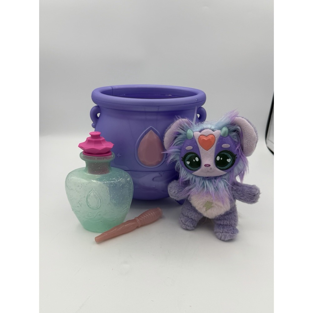 Magic Mixies Magical Misting Cauldron Interactive 8" Rainbow Plush Toy